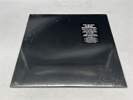SEALED - METALLICA - THE BLACK ALBUM 2LP