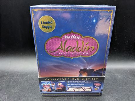 SEALED - ALADDIN SPECIAL EDITION COLLECTORS DVD GIFT SET