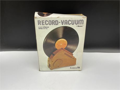 RECORD VACCUM CORDLESS/ELECTRIC 1976 RONCO