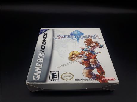 SWORD OF MANA - VERY GOOD CONDITION - GAMEBOY ADVANCE