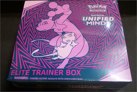NEW - UNIFIED MINDS ELITE TRAINER BOX - POKEMON CARDS