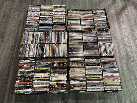 ~400+ DVDS