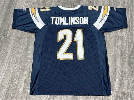 TOMLINSON LA CHARGERS JERSEY SIZE 50