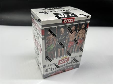 SEALED 2022 UFC PANINI CHRONICLES BLASTER BOX