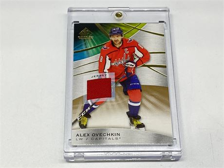 OVECHKIN GAME USED JERSEY CARD (2020)
