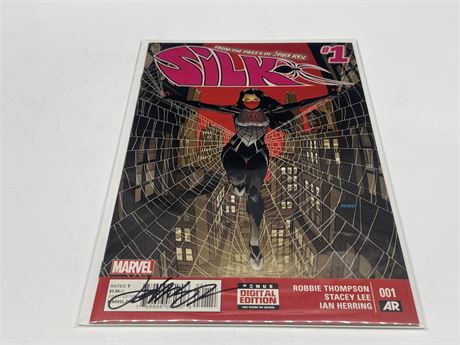 SIGNED - SILK #1 W/COA - BY DAVE JOHNSTON