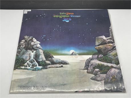 YES - TALES FROM TOPOGRAPHIC OCEANS 2 LP - EXCELLENT (E)