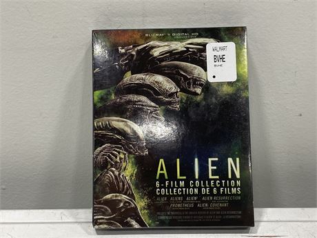 SEALED ALIEN BLU RAY 6 FILM COLLECTION