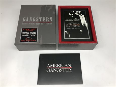 GANGSTERS: THE ULTIMATE FILM COLLECTION DVD 9-DISC SET