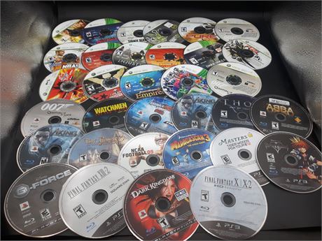 COLLECTION OF XB360 / PS3 GAMES - LOOSE DISCS