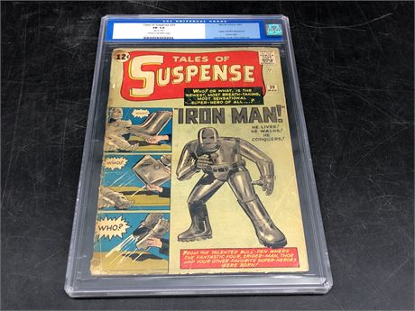 CGC GRADED TALES OF SUSPENSE #39 (ORIGIN & FIRST APPEARANCE OF IRONMAN)