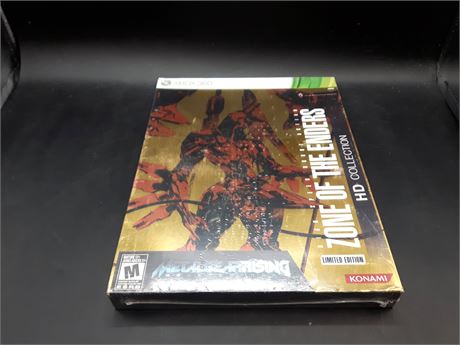 SEALED - ZONE OF ENDERS HD COLLECTION - LIMITED EDITION - XBOX 360