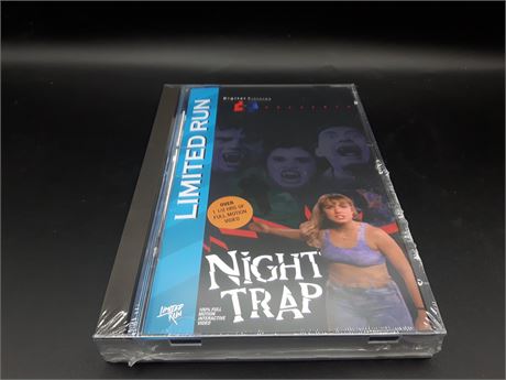 SEALED - NIGHT TRAP - SEGA CD (LIMITED RUN)