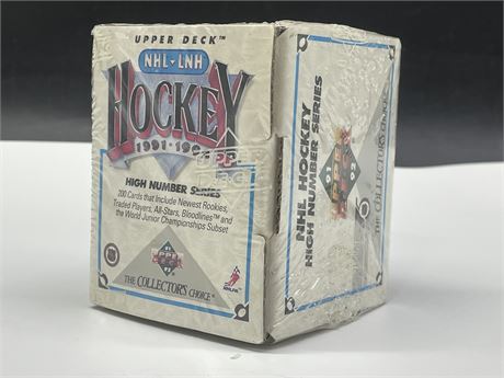 VINTAGE SEALED UPPER DECK NHL 1991-92 HIGH NUMBER SERIES