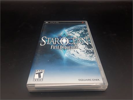 STAR OCEAN FIRST DEPARTURE  - CIB - MINT - PSP