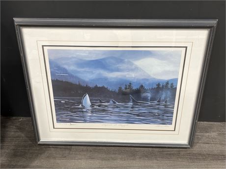 SIGNED / NUMBERED PRINT BY B.MUIR (30.5”x24”)