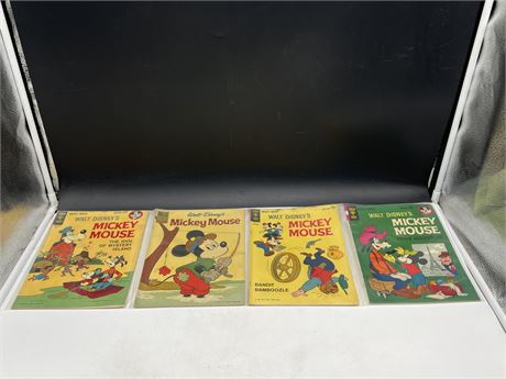 LOT OF EARLY MICKEY MOUSE COMICS