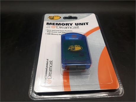 SEALED - DREAMCAST MEMORY CARD