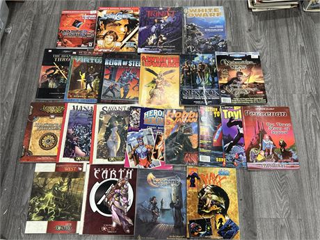 LOT OF RPG/COLLECTABLE MAGAZINES