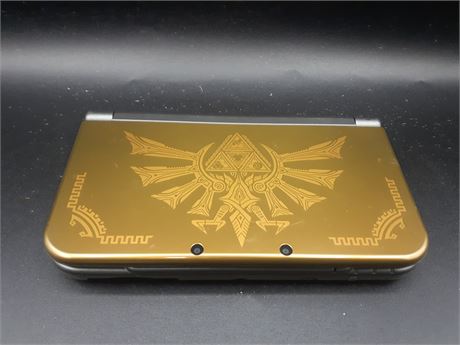 RARE - LIMITED ZELDA EDITION - NEW 3DS XL CONSOLE - EXCELLENT CONDITION