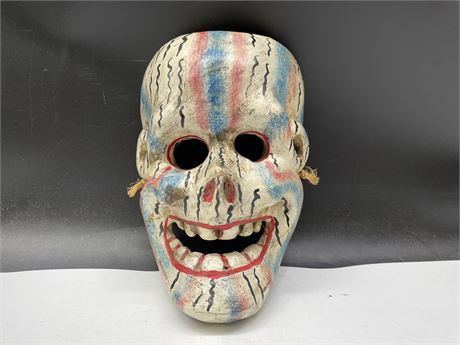 AUTHENTIC TRIBAL MASK AKA RITUAL MEXICAN