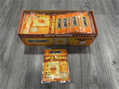 40PC OF HOT HANDS - HAND WARMERS