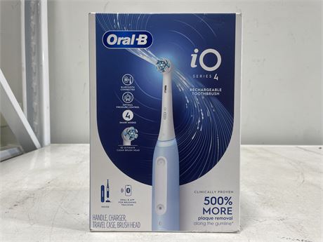 (NEW) ORAL-B IO SERIES 4 RECHARGEABLE TOOTHBRUSH