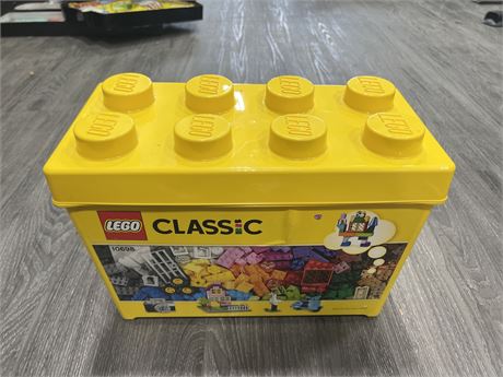 LEGO CLASSIC BIN - FULL OF LEGO 14”x8”x7”