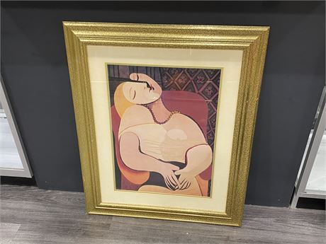 LARGE FRAMED PICASSO PRINT (27”x34”)