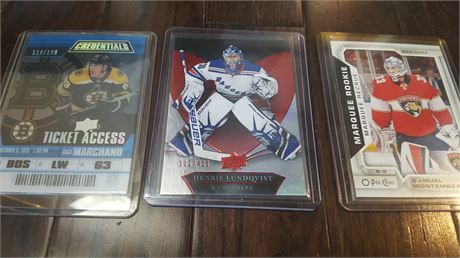 2 LIMITED EDITION & ROOKIE NHL CARDS