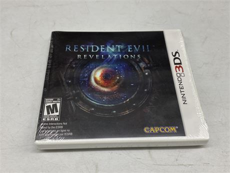 SEALED RESIDENT EVIL REVELATIONS - NINTENDO 3DS