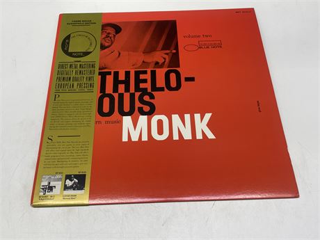 THELONIOUS MONK - GENIUS OF MODERN MUSIC VOL 2 - EXCELLENT (E)