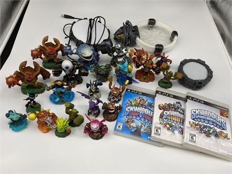 PS3 SKYLANDER LOT