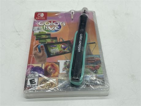 SEALED COLORS LIVE FOR NINTENDO SWITCH