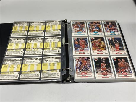 1990 FLEER BASKETBALL SET W/ JORDAN (Missing card #116)