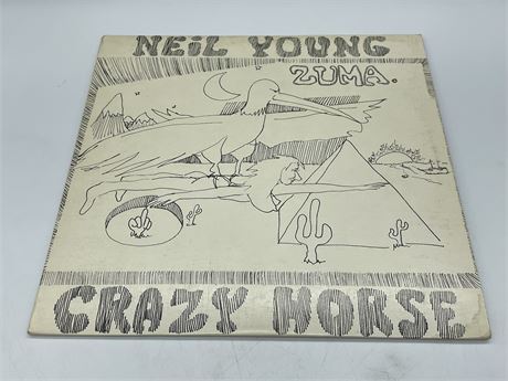 NEIL YOUNG - CRAZY HORSE - VG+