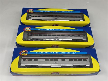 3 ATHEARN TRAIN MODELS - RETAIL $66 COMBINED