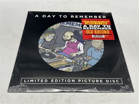 SEALED - A DAY TO REMEMBER L/E PICTURE DISC