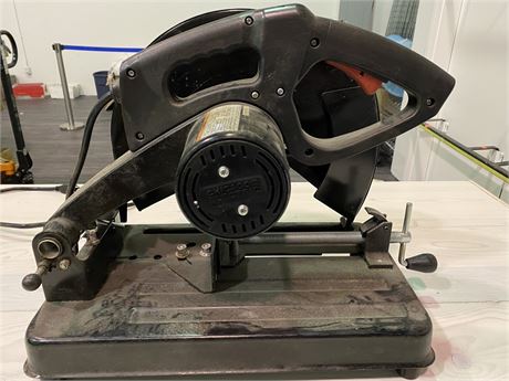 CUT OFF SAW (CHICAGO ELECTRIC)working, no blade