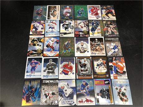 30 CARD LOT OF INSERTS