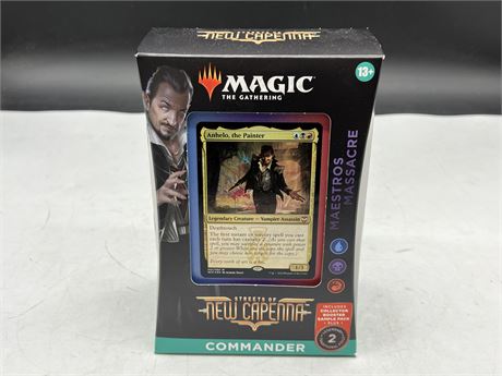 SEALED MAGIC STREETS OF NEW CAPENNA COMMANDER BOX