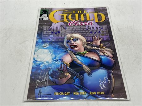 TRIPLE SIGNED THE GUILD: CLARA