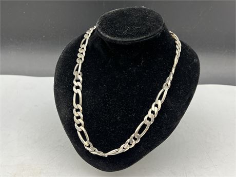 HEAVY THICK 925 STERLING CHAIN 21” (83 GRAMS)