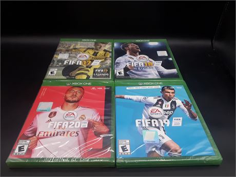 SEALED - COLLECTION OF SPORTS GAMES - XBOX ONE