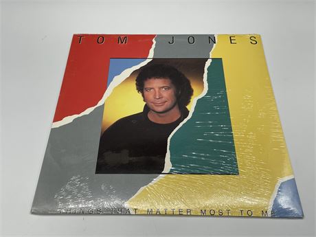 SEALED - TOM JONES - THINGS THAT MATTER MOST TO ME
