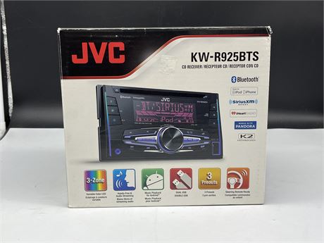 JVC KW-R925BTS CD RECEIVER IN BOX