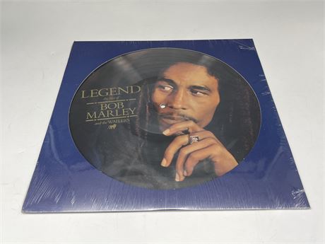 SEALED BOB MARLEY PICTURE DISC LP