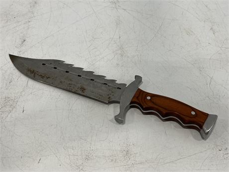 LARGE BOWIE KNIFE (15”)