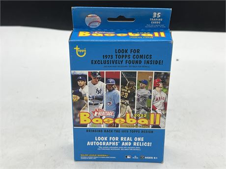SEALED TOPPS 2022 MLB CARD BOX