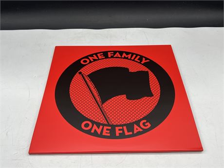 ONE FAMILY - ONE FLAG 3LP BOX SET - VG (SLIGHTLY SCRATCHED)